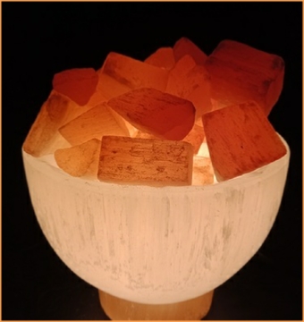Selenite Crystal Lamps