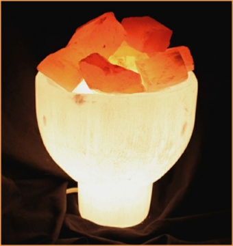 Selenite Crystal Lamps Selenite Crystal Lamps
